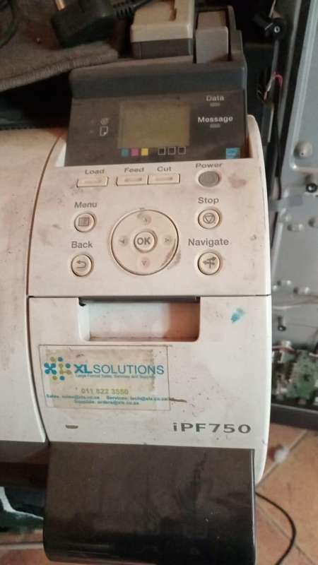 Canon IPF750 A1 color printer
