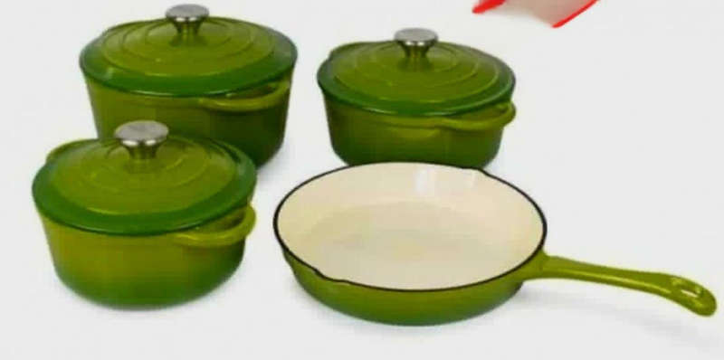 Elevate Your Kitchen with Our Stunning Cast Iron Cookware Set!