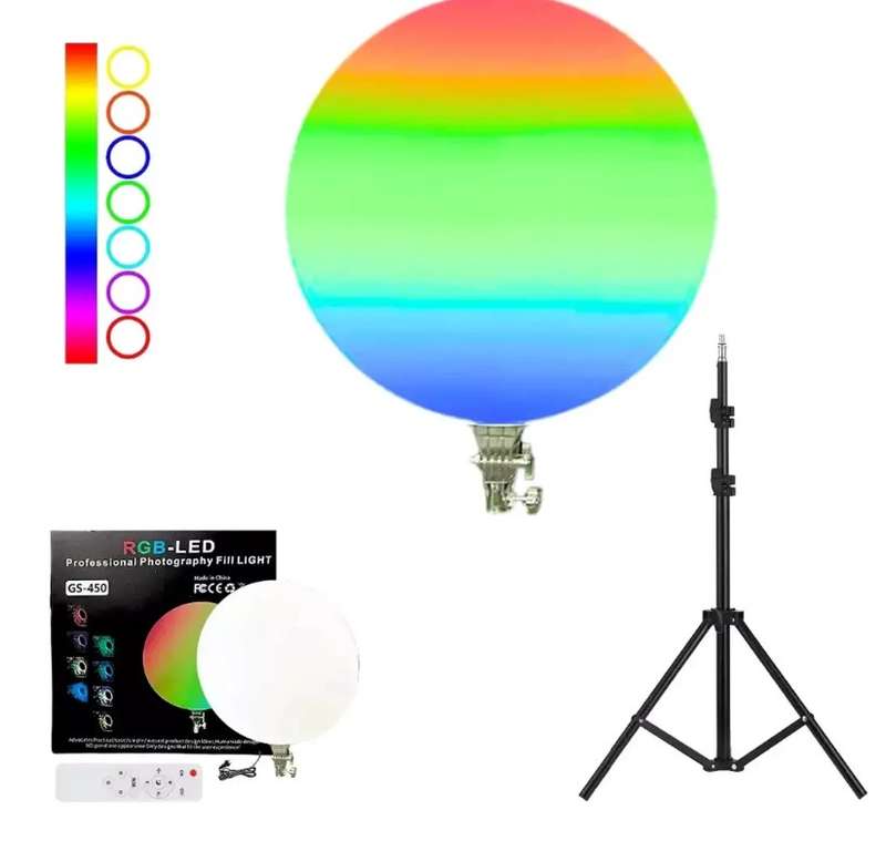 GS-450 RGB-LED Professional Photography Fill Light