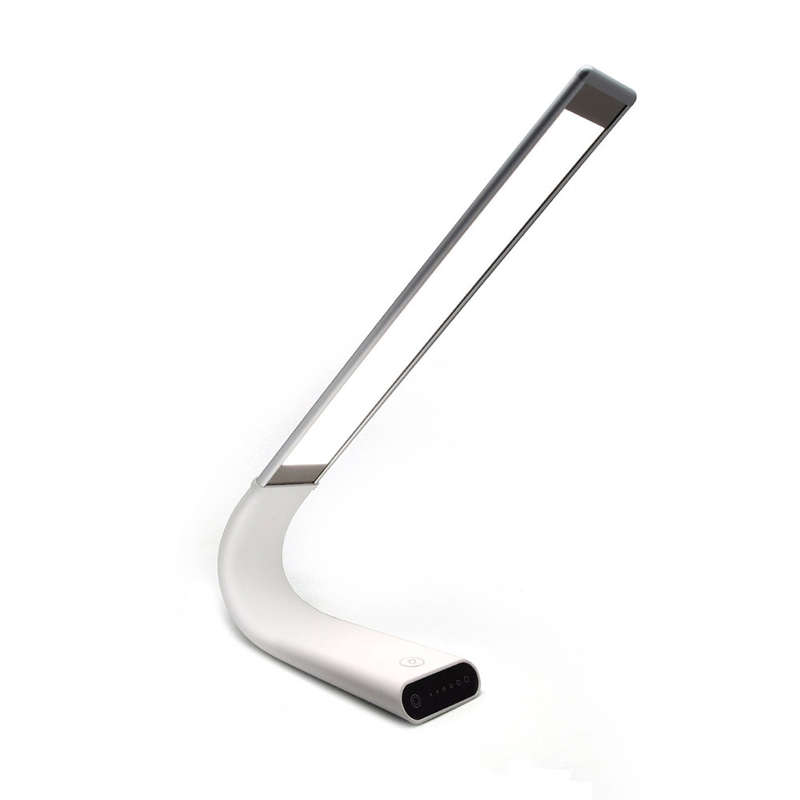 NL050 Led Table Lamp Touch Battery  Silver
