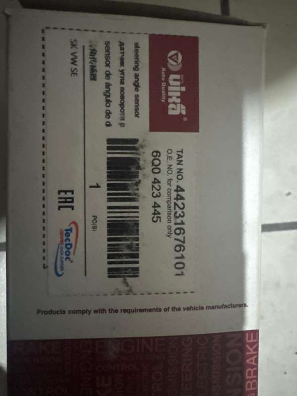 Brand New Steering Angle Sensor for Polo Vivo 6