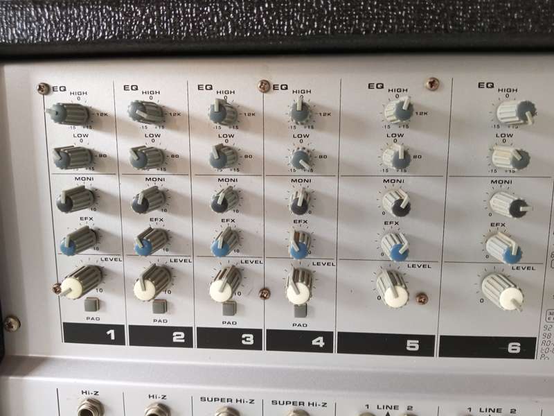 Phonic 620 Mixer Amplifier