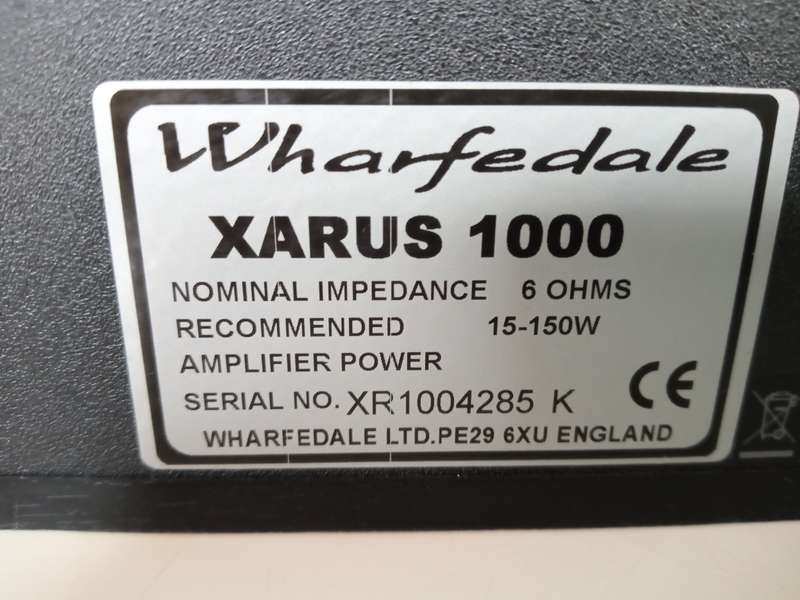 Wharfedale Xarus Speakers