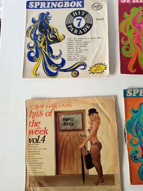 Springbok Radio Hit Songs  22 Vinyl Records Collection
