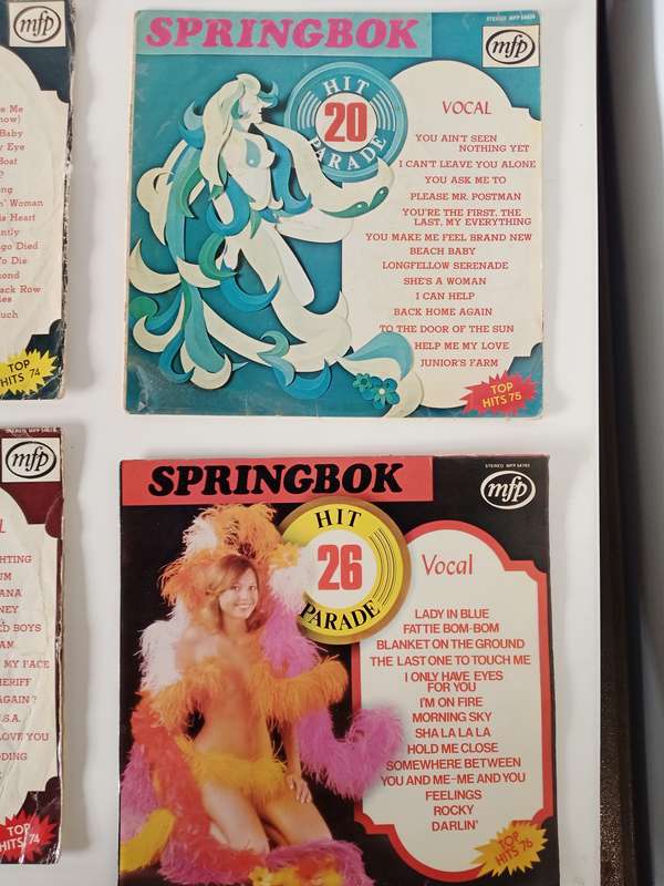 Springbok Radio Hit Songs  22 Vinyl Records Collection