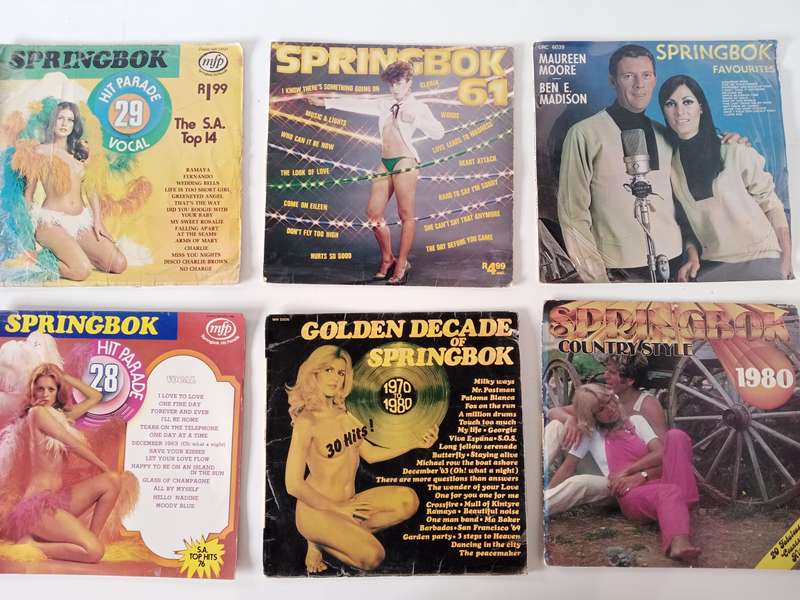 Springbok Radio Hit Songs  22 Vinyl Records Collection