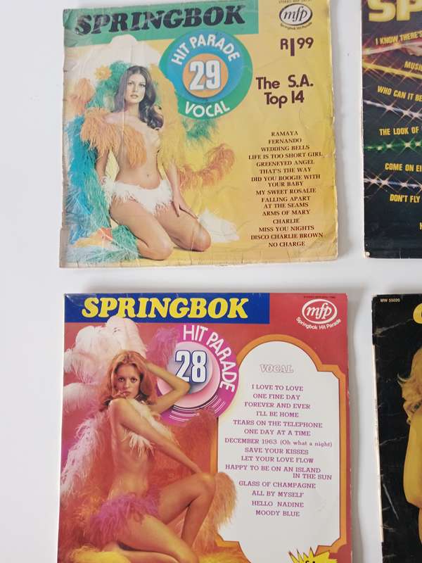 Springbok Radio Hit Songs  22 Vinyl Records Collection
