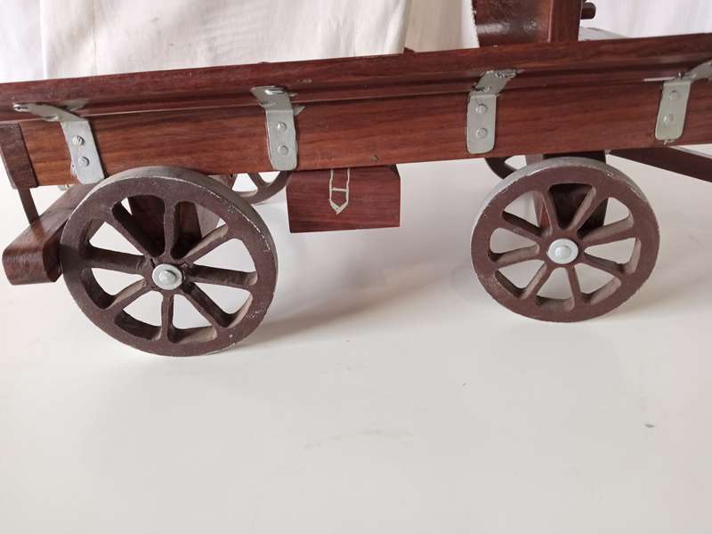Voortrekker Settlers Wooden 4 Wagons Collection