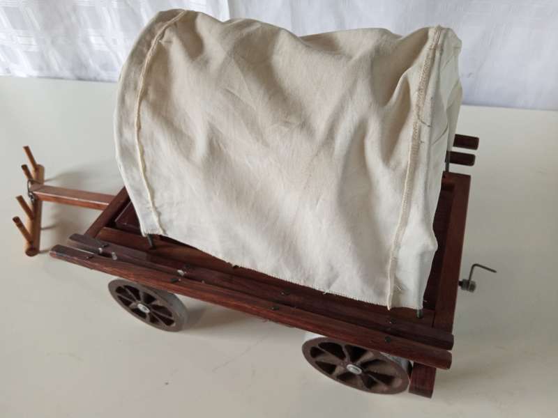 Voortrekker Settlers Wooden 4 Wagons Collection