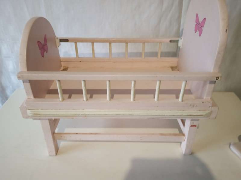 Doll Bed Solid Wood