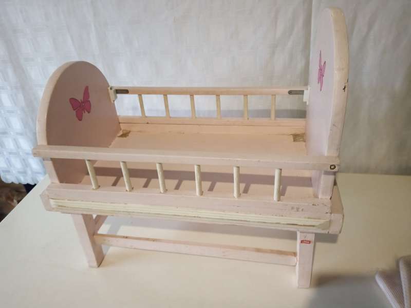 Doll Bed Solid Wood