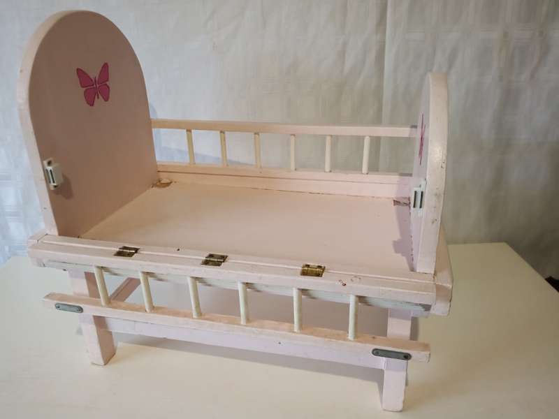 Doll Bed Solid Wood