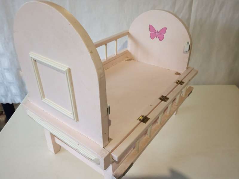 Doll Bed Solid Wood