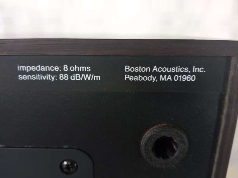 Boston Acoustics A40 Series II Speakers