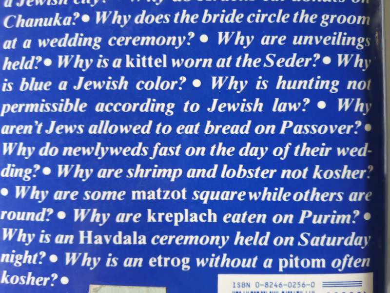 Jewish Book of Why Set Volumes 1 and 2