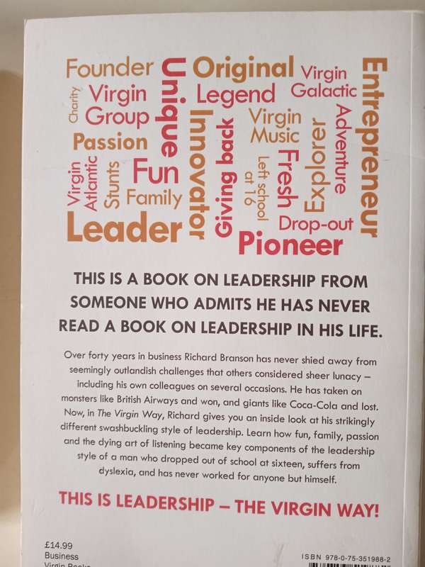 Richard Branson - Screw It, Let's Do It - Screw Business As Usual - The Virgin Way: 3 Books