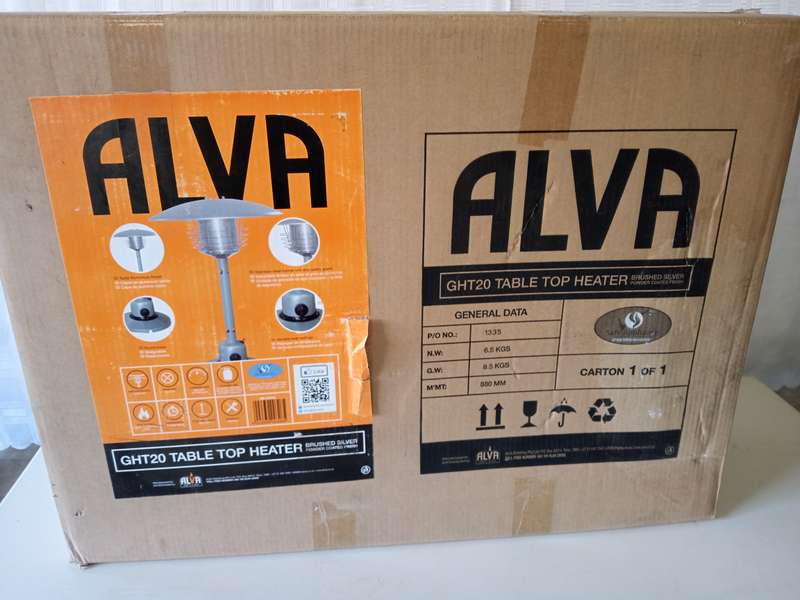 Alva GHT20 Table Top Heater