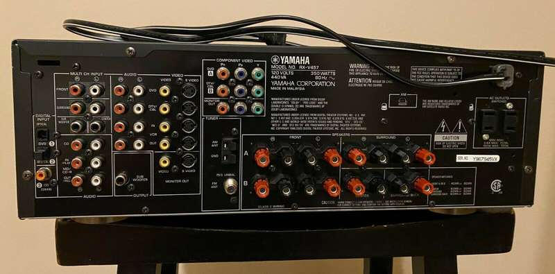 Yamaha Amplifier RX-V457 - AV Surround Receiver