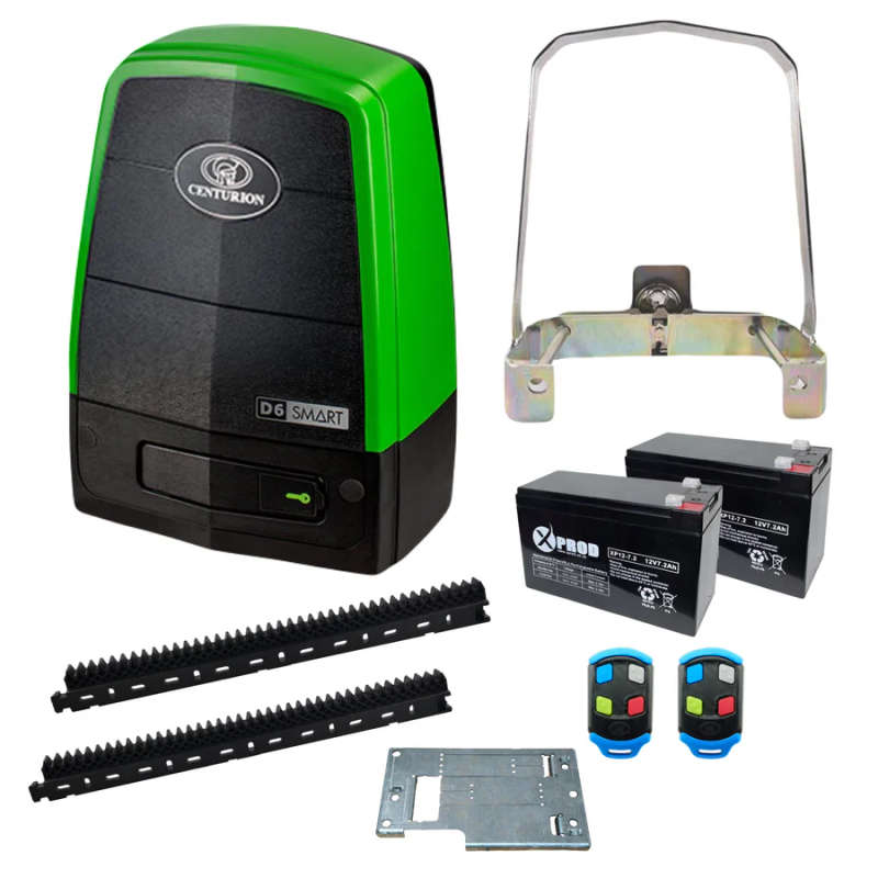Centurion D6 Smart Gate Motor Kit + D6 Smart Antitheft Bracket