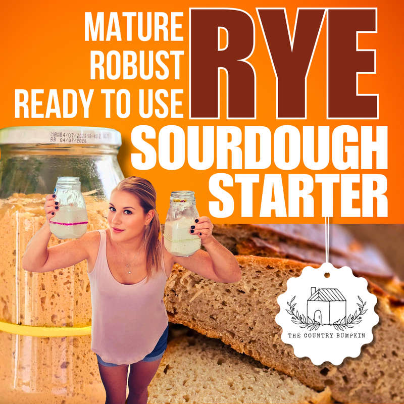 RYE SOURDOUGH STARTER (Ready to Use)