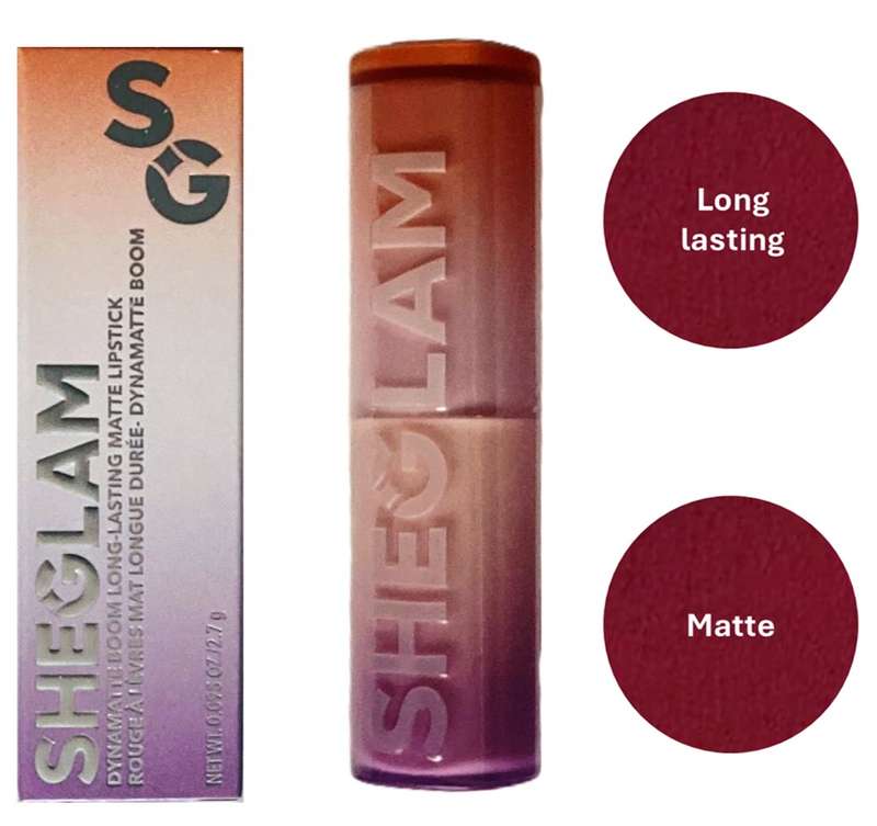 SHEGLAM Dynamite Boom Long Lasting Matte Lipstick - Stronger Than Ever