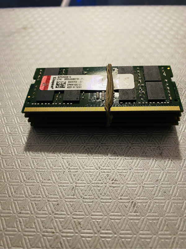 Kingston ValueRam - 16GB 3200Mhz SO-Dimm