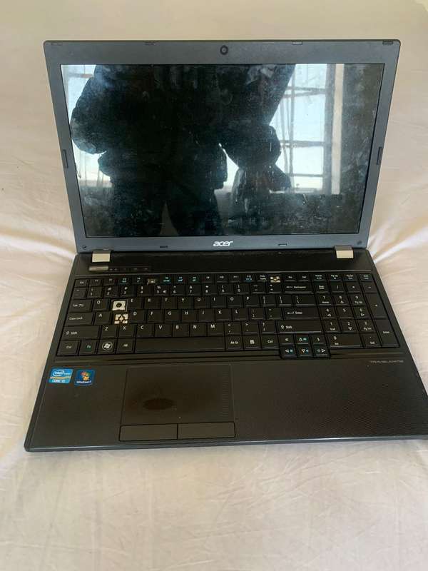 ACER Travelmate Laptop, Core i5, 500Gb HDD, 6Gb Ram