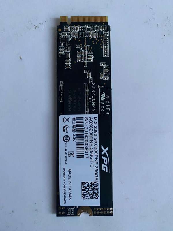 256Gb SSD M.2