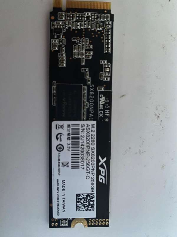 256Gb SSD M.2