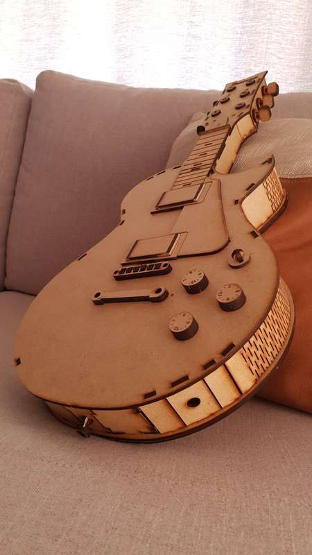Guitar Puzzle box