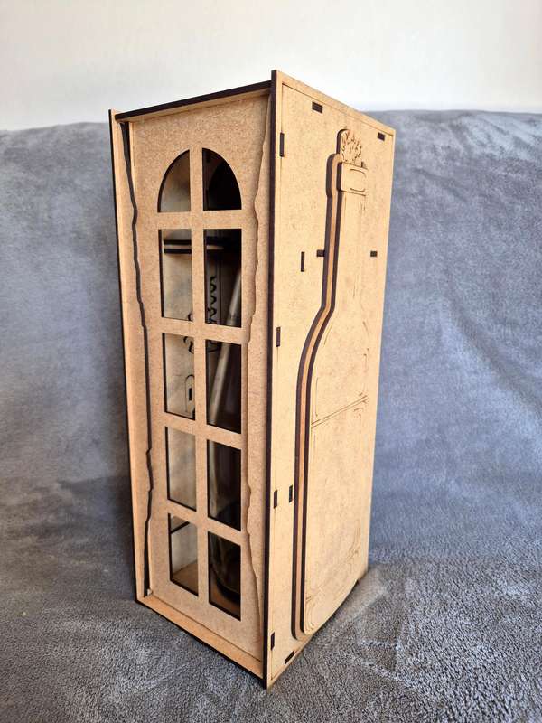 Wine Puzzle box