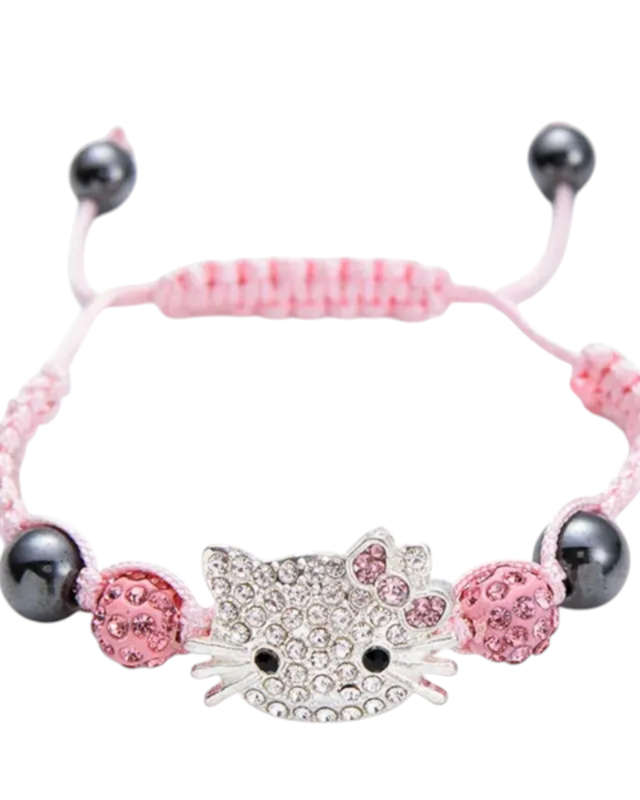 Hello Kitty Watch and Bracelet Set in elegant Rose Gold