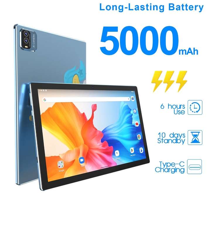 10-Inch Unicorn Educational Tablet for Kids