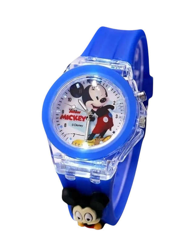 Mickey Kids Analogue Quartz Watch - Cartoon Design