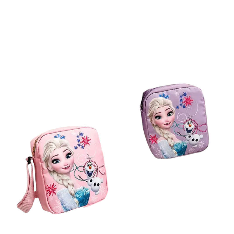 Disney Elsa Princess Crossbody Bag for Girls - Sparkly Frozen Theme