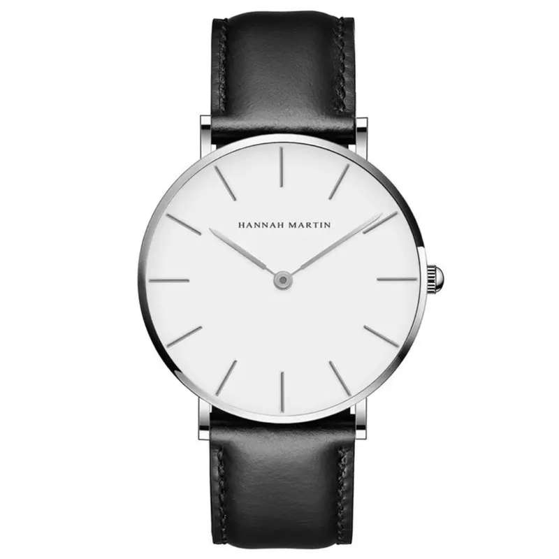 H.M. Classic Elegance - Luxury Minimalist Watch - Black
