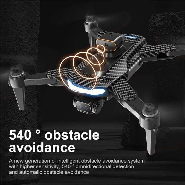 P17 PRO - Stable Hovering Quadcopter Drone With Return Home Function - Black
