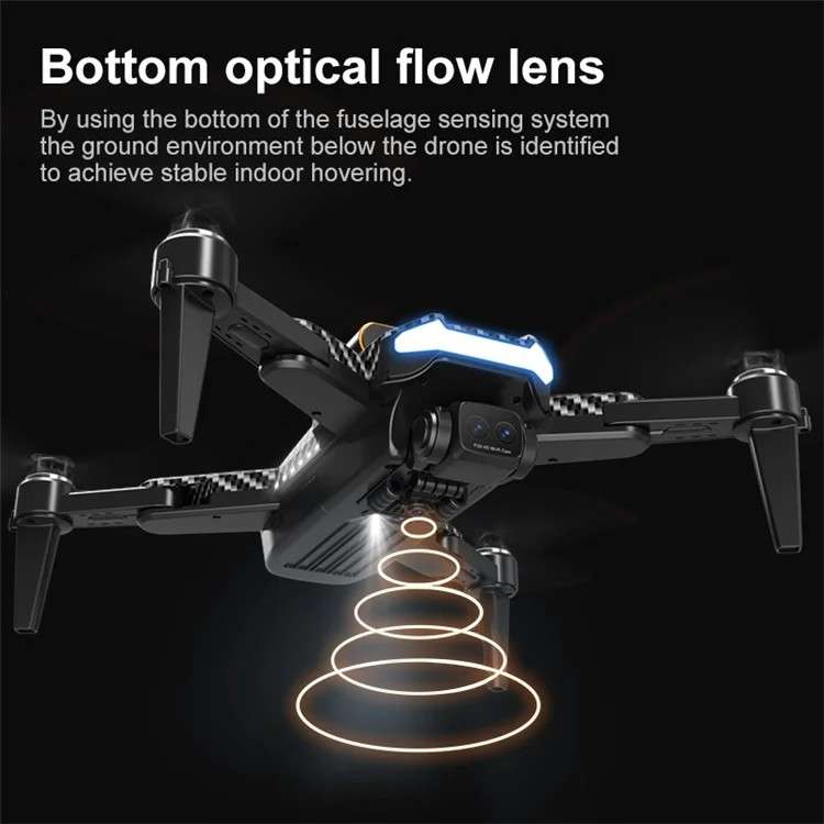 P17 PRO - Stable Hovering Quadcopter Drone With Return Home Function - Black
