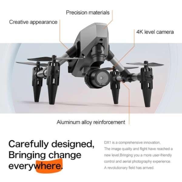 XD1 - Dual Lens Mini Drone