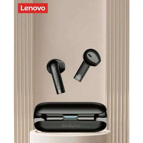 LENOVO Thinkplus - Sweatproof Wireless Earbuds With Dynamic Sound - Black