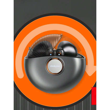 Lenovo Thinkplus - T60 - Low Latency Earbuds With Built-In Mic - Black
