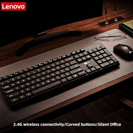 Lenovo Lecoo - KW211 - Wireless Mouse And Keyboard Combo - Black