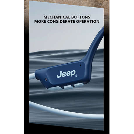 JEEP - EC006 - IPX7 Waterproof Bone-Conduction Headphones - Black