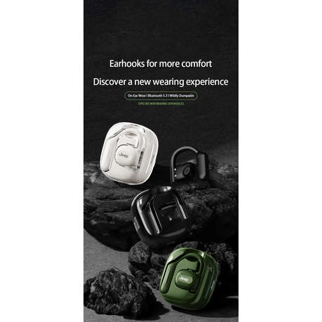 JEEP - EC009 - Hybrid Technology Earbuds With HiFi Stereo Sound - White
