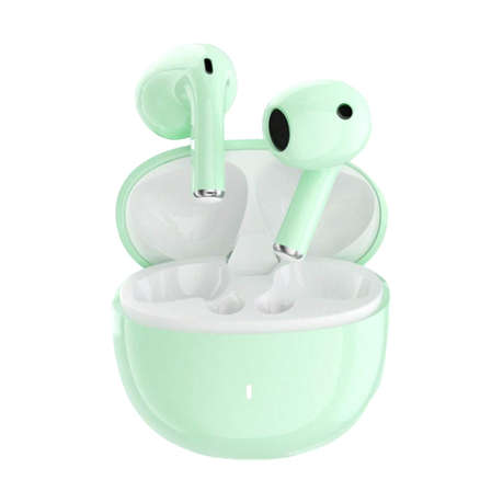Asus - AS-UI - Semi-In-Ear Wireless Earbuds With Microphone - Green