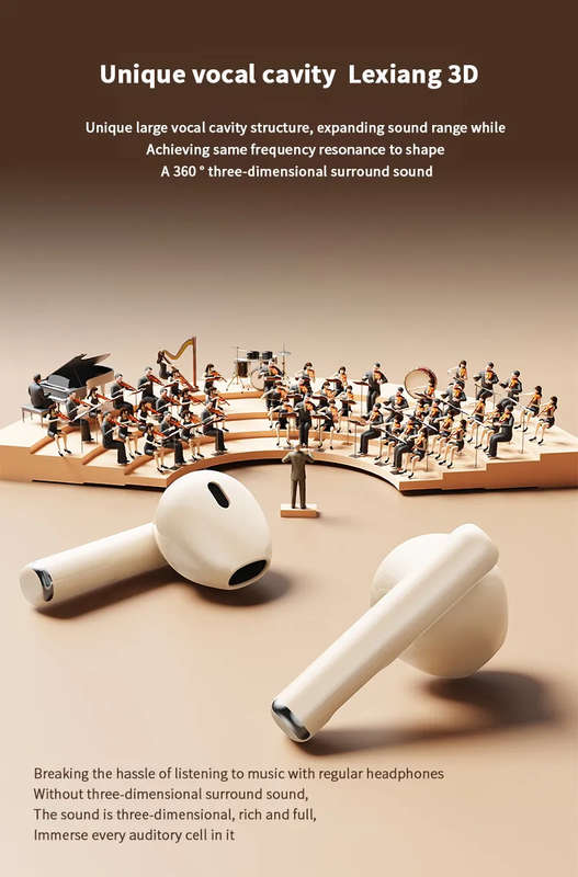 LENOVO - TC3301 - TWS Bluetooth Earbuds With Noise Cancellation