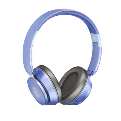 Asus - AS-D72 - Foldable Noise Reduction Wireless Headphone With Mic- Blue