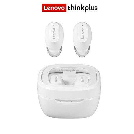 Lenovo - XT62 - Transparent Design Noise Cancelling Earphones - White