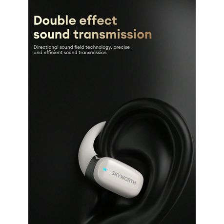 SKYWORTH - SEB004 - Wireless Earphones With Air Conduction Technology - White
