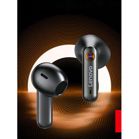 Lenovo Thinkplus - T60 - Low Latency Earbuds With Built-In Mic - Black